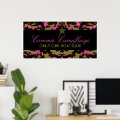 Poster Bannière 311 Camo Star Rose (Bureau à domicile)