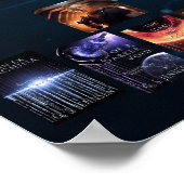 Poster Bannière Amaranthe - 1,5 pi x 1 pi (Coin)