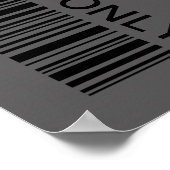 Poster Bannière Anniversaire Rock Star (Coin)