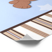 Poster Bannière Baby shower chic (Coin)