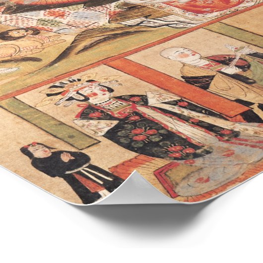 Poster Bannière bouddhiste (Coin)