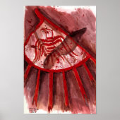 Poster Bannière Corbeau (Devant)