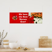 Poster Bannière d'affiche Meilleures infirmières toujours (Cuisine)