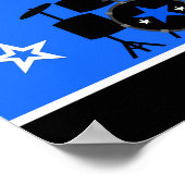 Poster Bannière d'anniversaire rock Star Boy 40x12 (Coin)