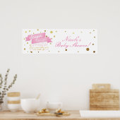 Poster Bannière de Baby Shower Sugar & Spice & Everything (Cuisine)