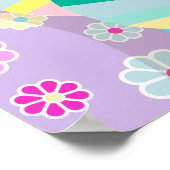 Poster Bannière de chasse aux oeufs de Pâques personnalis (Coin)