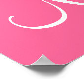 Poster Bannière de fête d'anniversaire (Coin)