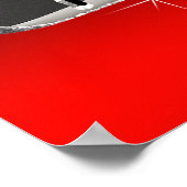 Poster Bannière de fête d'anniversaire de la Parties scin (Coin)