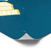 Poster Bannière de fête d'anniversaire pour Alien de l'es (Coin)