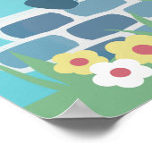 Poster Bannière de fête de baby shower Cute Humpty Dumpty (Coin)