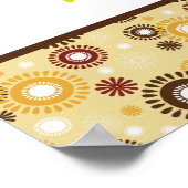 Poster Bannière de la fête des garçons singes (Coin)