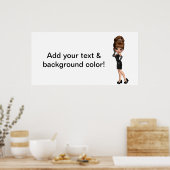 Poster Bannière de la Soirée Princesse Diva (Cuisine)