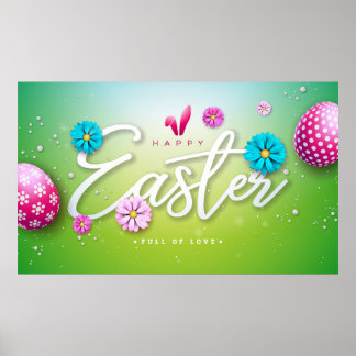 Poster Bannière de Pâques