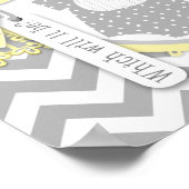 Poster Bannière de révélation de genre de cravate ou Tutu (Coin)