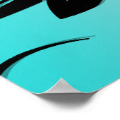 Poster Bannière de Sweet sixteen Floral (Coin)