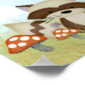 Poster Bannière du Baby shower Forest Friends (Coin)