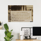 Poster Bannière du suffrage féminin à Washington D.C. 191 (Bureau à domicile)