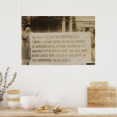 Poster Bannière du suffrage féminin à Washington D.C. 191 (Cuisine)