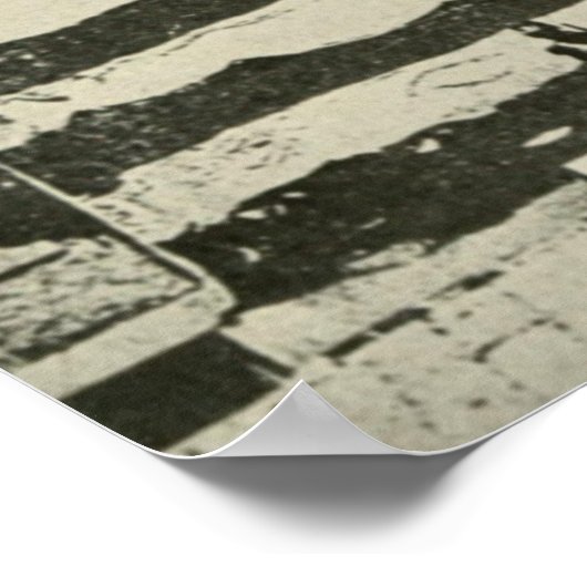 Poster Bannière étoilée : drapeau américain à l'écran (Coin)