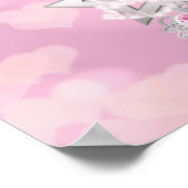 Poster Bannière personnalisée de fête d'anniversaire de b (Coin)