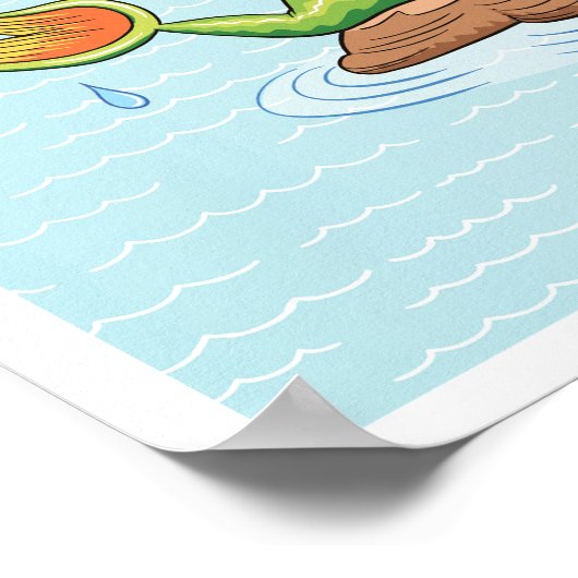 Poster Bannière Serene SoCal (Coin)