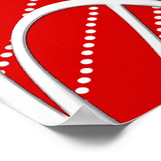 Poster Bannières de fête d'anniversaire (Coin)