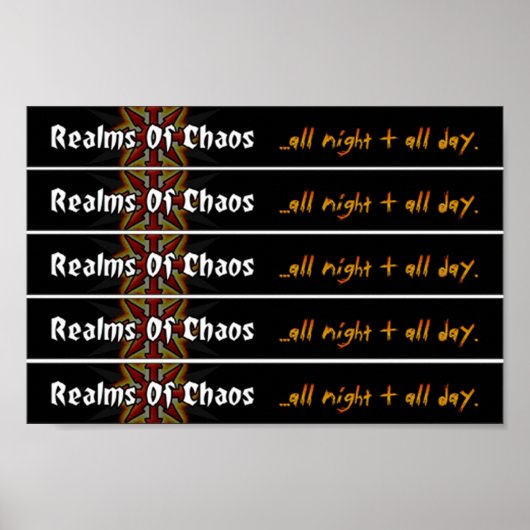 Poster Bannières ROC (Devant)