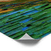 Poster Banque de l'Oise à Auvers par Vincent van Gogh (Coin)