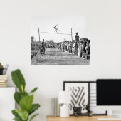 Poster Banque du pôle de Jérusalem, années 30 (Bureau à domicile)