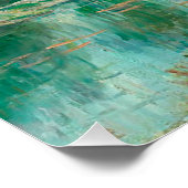 Poster Banques du Loing à Saint-Mammès Alfred Sisley (Coin)