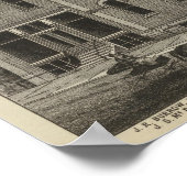 Poster Banques, Résidence, Hull House, Smith Centre, Kans (Coin)