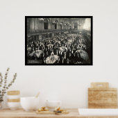 Poster Banquet Chicago Photo 1908 (Cuisine)