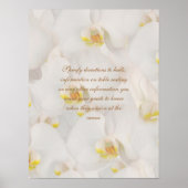 Poster Banquets de fleurs d'orchidée, fonctions panneaux  (Devant)