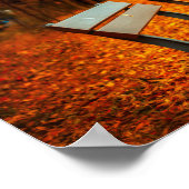 Poster Banquette automnale (Coin)
