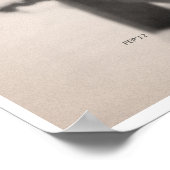 Poster Banquettes couvertes de neige (Coin)