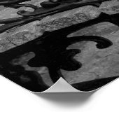 Poster Banquettes du front de mer B/W (Coin)
