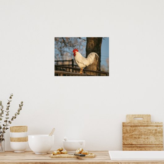 Poster "Bantam le matin" (Cuisine)