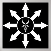 Poster Baphomet (Devant)