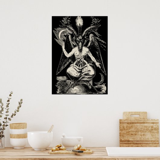 Poster Baphomet (Cuisine)
