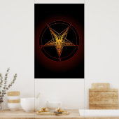 Poster Baphomet Art ancien (Cuisine)