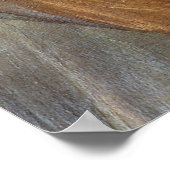 Poster Baptême du Christ par Léonard de Vinci (Coin)