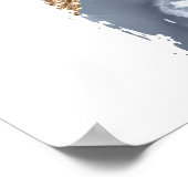 Poster Baptism | blue cross welcome sign (Coin)