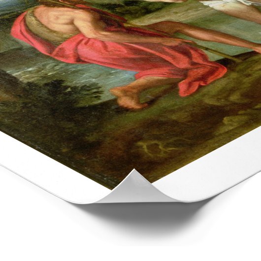 Poster Baptism of Christ (Coin)