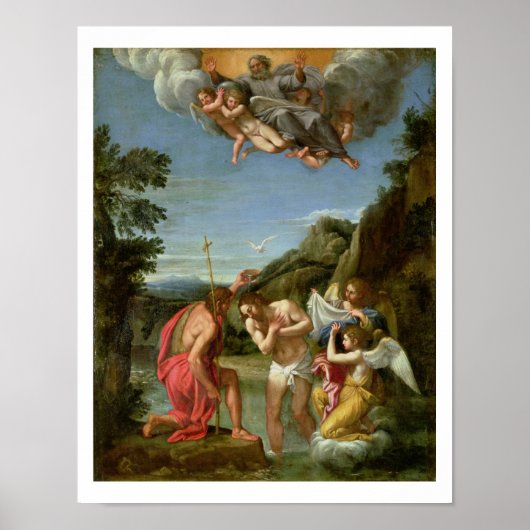 Poster Baptism of Christ (Devant)
