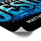 Poster Baptized I Have Decided To Follow Jesus Baptism (Coin)