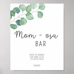 Poster Bar à mom-osa verdoyant / Bar à Mim-osa