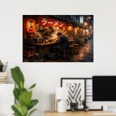 Poster Bar à ramen de Tokyo (Bureau à domicile)