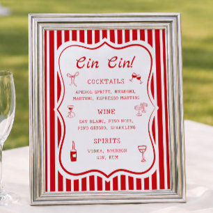 Poster Bar de la Mariée C'est l'Amour