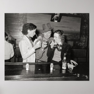 Poster Bar de Louisiane, 1938. Photo ancienne
