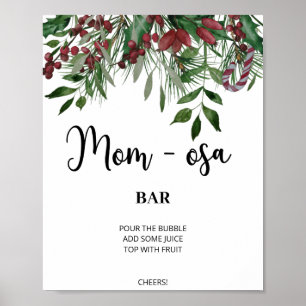 Poster Bar Evergreen Momosa